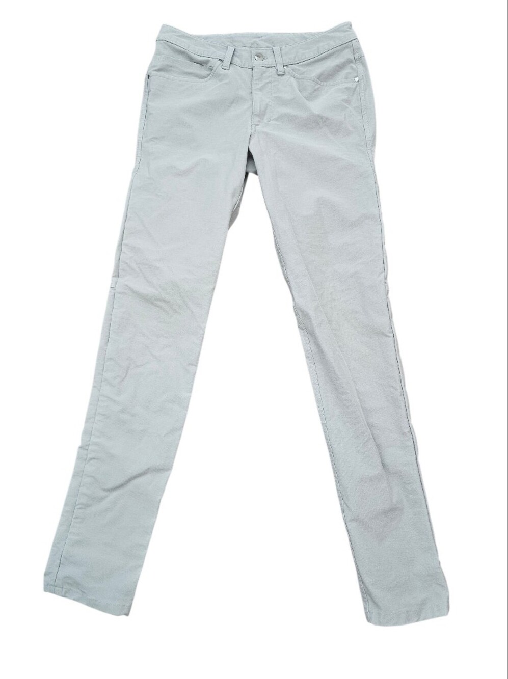 Lululemon ABC Slim Fit 5 Pocket Pant Sz 29 Warpstreme Lighy Grey Men's
